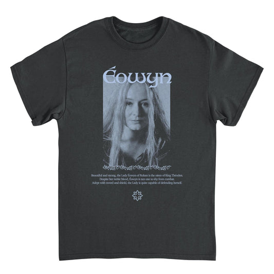 Lord of The Rings Eowyn the Shieldmaiden Black T-Shirt