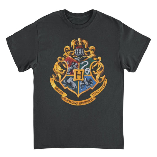 Harry Potter Hogwarts Black T-Shirt