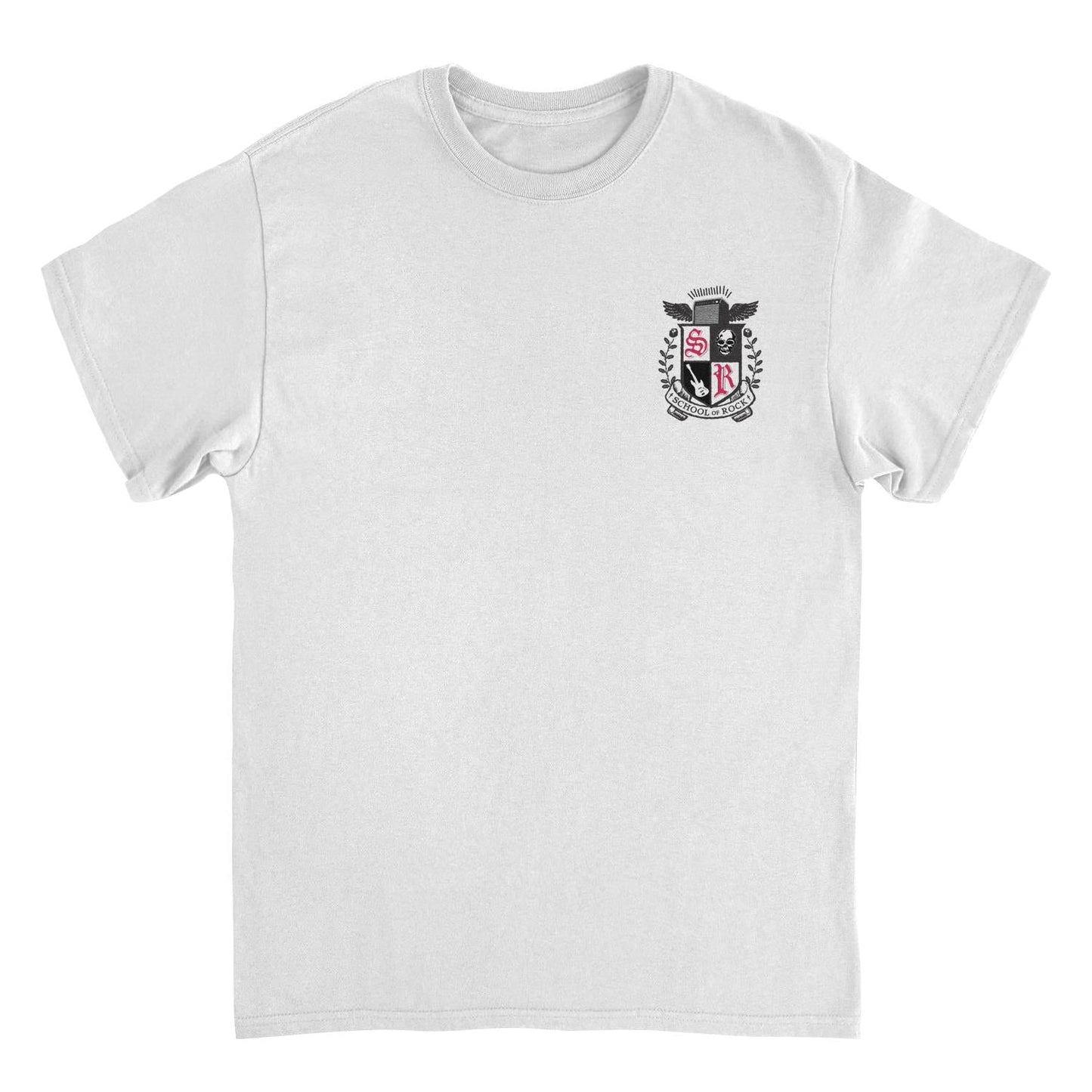 School of Rock School of Rock Logo LC White T-Shirt