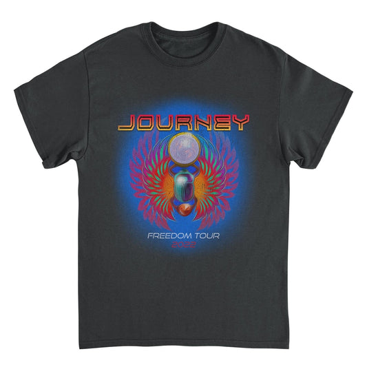 Journey Freedom Tour 2022 Black T-Shirt