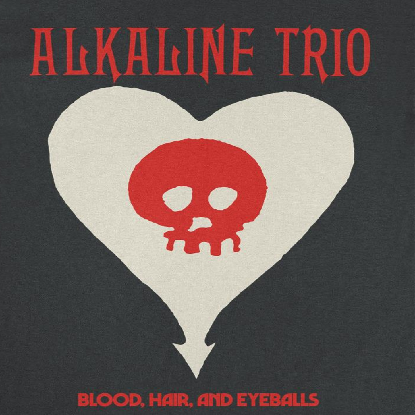 Alkaline Trio Heartskull Black T-Shirt