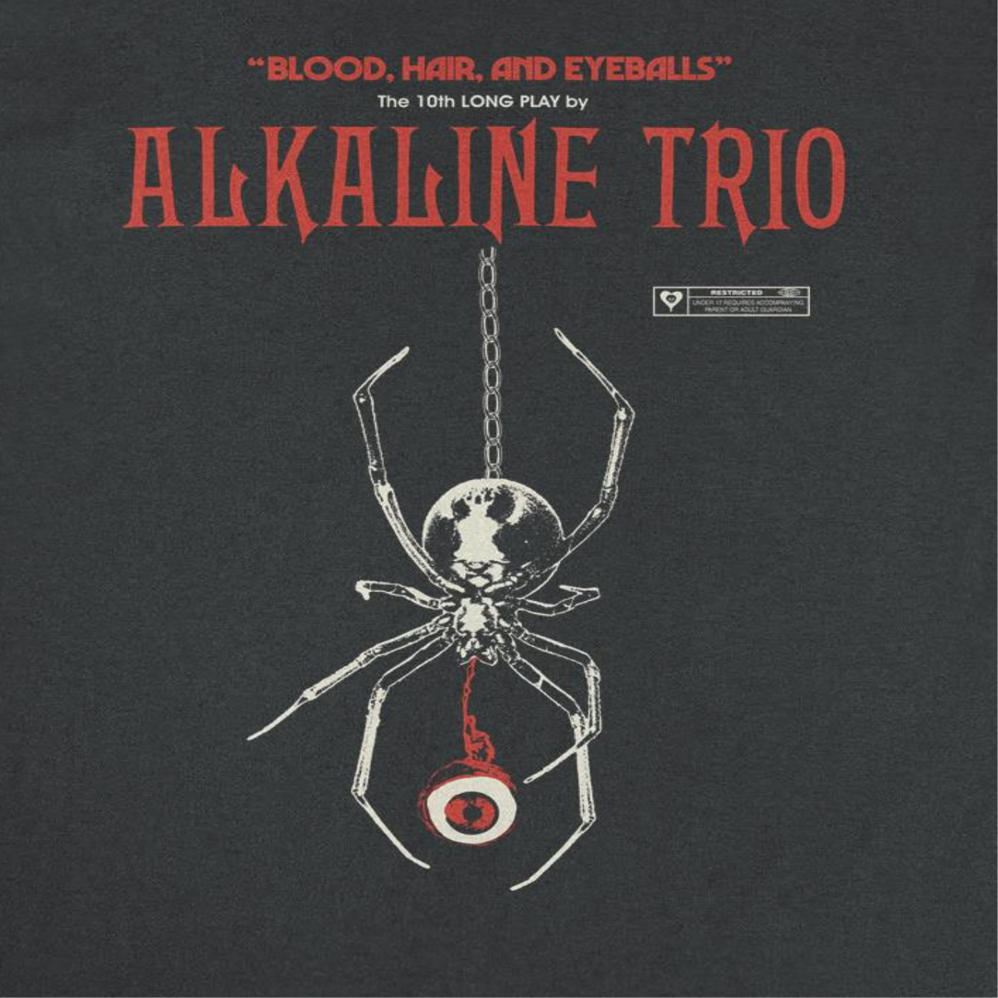 Alkaline Trio BHE Spider Black T-Shirt