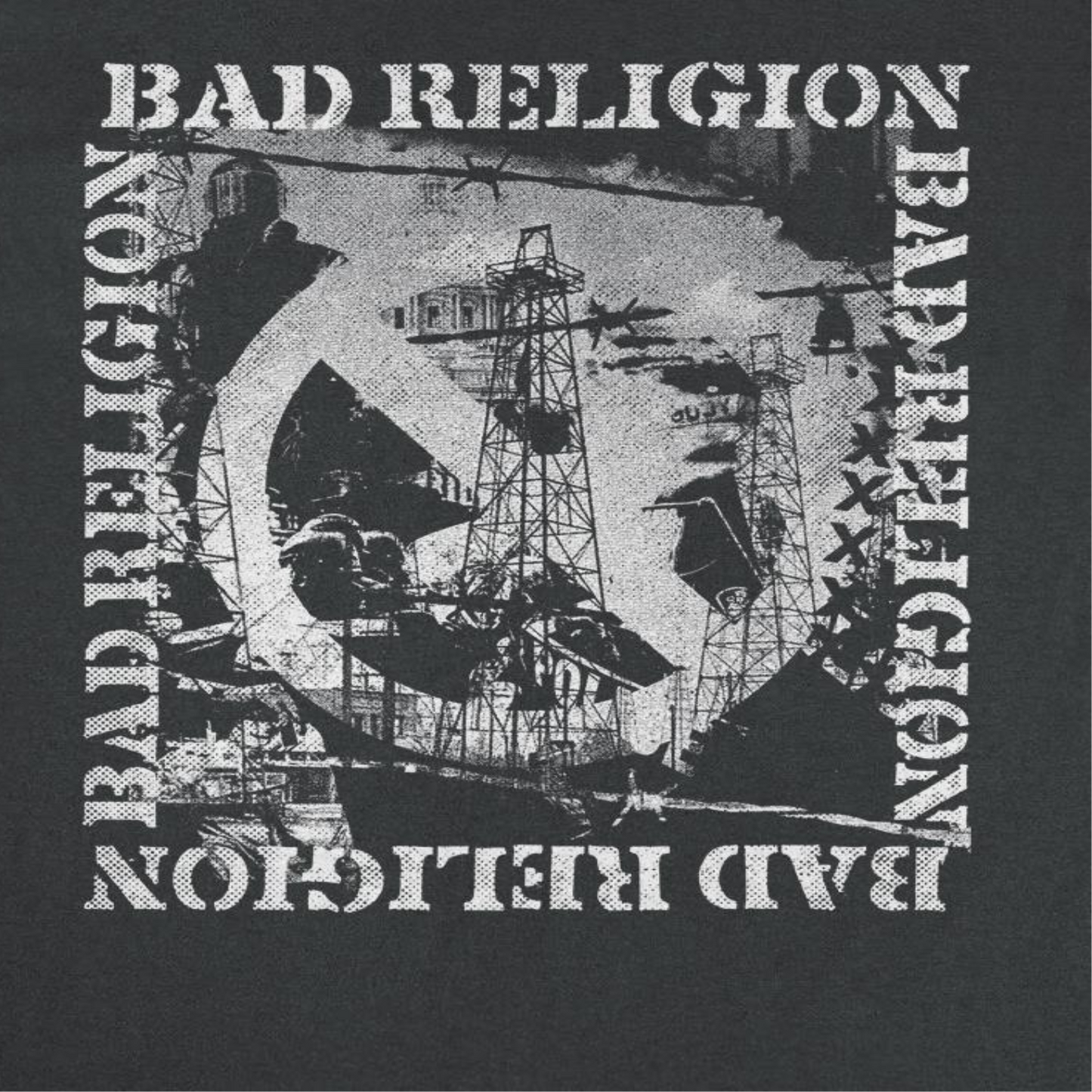 Bad Religion This Is Hell Front Black T-Shirt