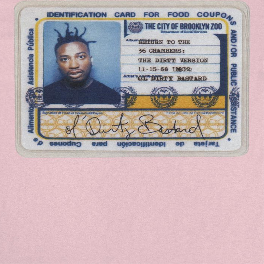 Ol' Dirty Bastard ODB ID Card T-Shirt