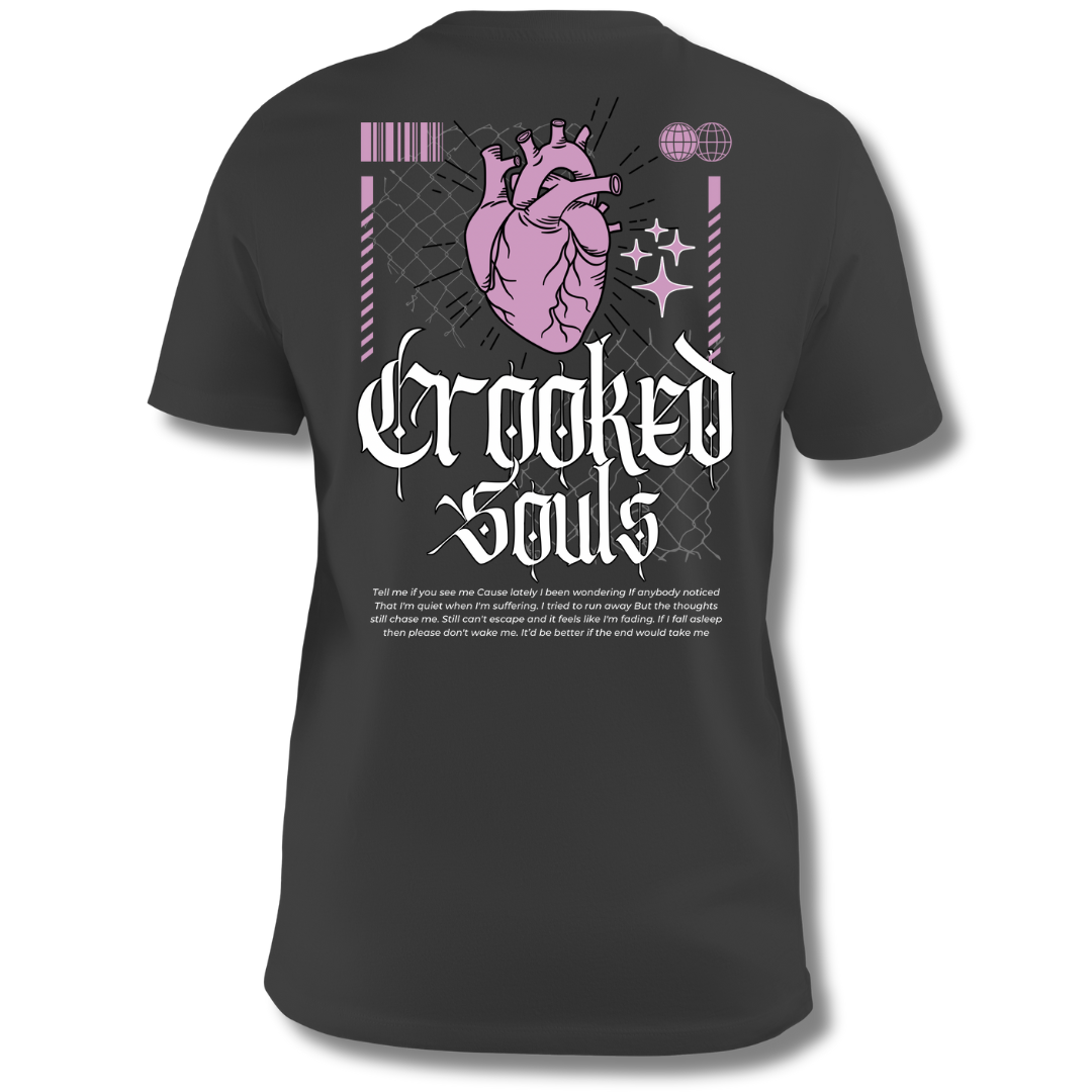 CROOKED SOULS - BROKED HEART TEE