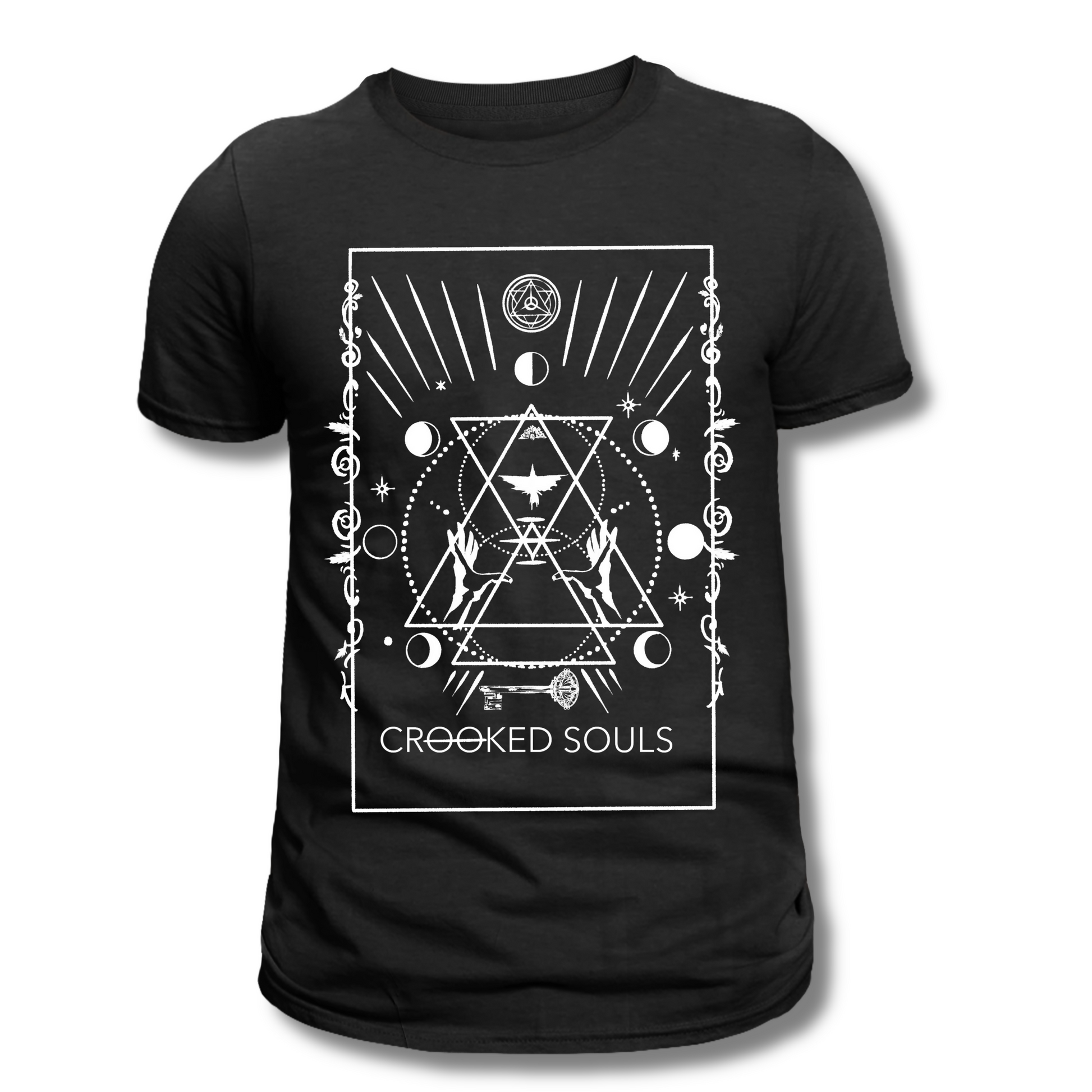 crooked souls sacred geometry tee