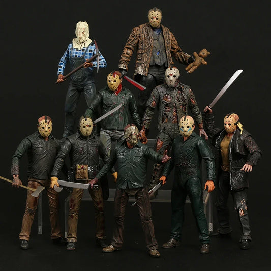 NECA Movie Jason 7" Action Figure Doll Toys Model Garage Kit Gift