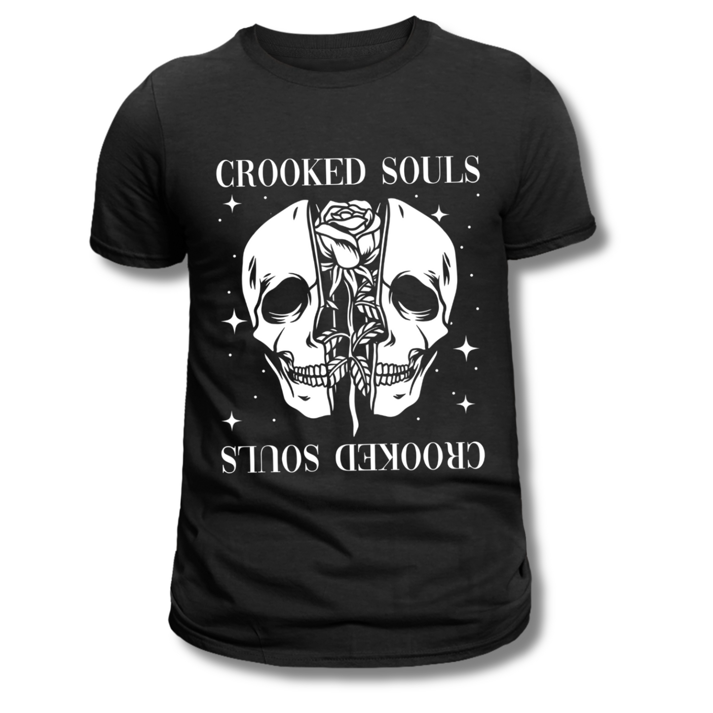 CROOKED SOULS - SKULL TEE