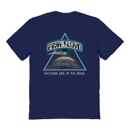 Goodie Two Sleeves Pink Floyd Dark Side of the Moon Navy-T-Shirt