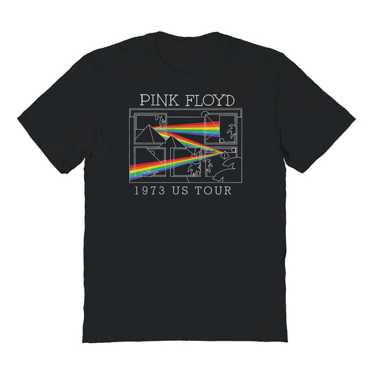 Goodie Two Sleeves Pink Floyd Dark Side Tour 73 Maze T-Shirt