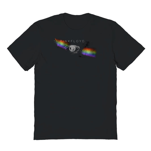 Goodie Two Sleeves Pink Floyd Eye and Rainbow T-Shirt