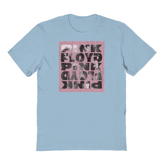 Goodie Two Sleeves Pink Floyd Letters T-Shirt