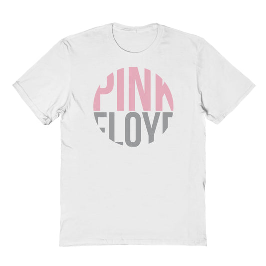 Goodie Two Sleeves Pink Floyd Circle Text T-Shirt