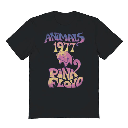 Goodie Two Sleeves Pink Floyd Animal Shorts T-Shirt