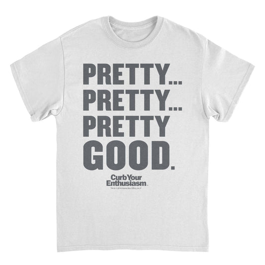 Curb Your Enthusiasm Pretty Pretty Pretty Good Gray Print Dark Heather T-Shirt